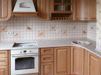 Классическая кухонная столешница из кварца Technistone