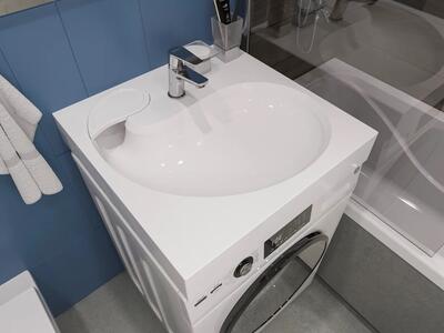Раковина для ванной Hi Macs LG Lucent S302 Opal